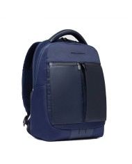 PIQUADRO ZAINO UOMO BACKPACK ORION IN TESSUTO RICICLATO PORTA PC 14" BLU CA6621S136 125