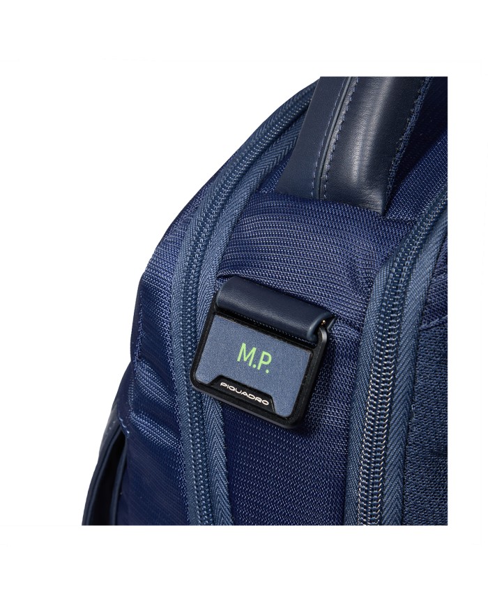PIQUADRO ZAINO UOMO BACKPACK ORION IN TESSUTO RICICLATO PORTA PC 14" BLU CA6621S136 125