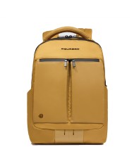 PIQUADRO ZAINO UOMO BACKPACK ORION IN TESSUTO RICICLATO PORTA PC 14" GIALLO CA6621S136 125