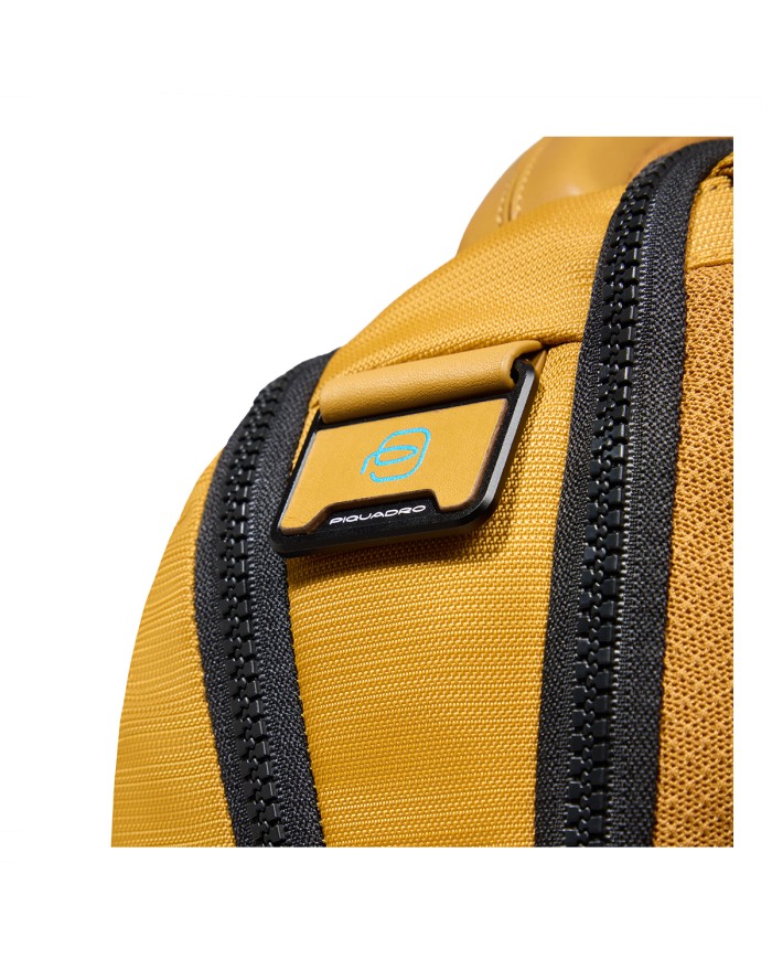 PIQUADRO ZAINO UOMO BACKPACK ORION IN TESSUTO RICICLATO PORTA PC 14" GIALLO CA6621S136 125