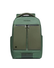 PIQUADRO ZAINO UOMO BACKPACK ORION IN TESSUTO RICICLATO PORTA PC 14" VERDE CA6621S136 125