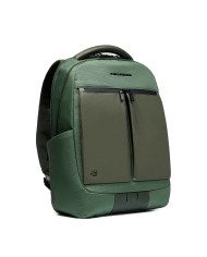 PIQUADRO ZAINO UOMO BACKPACK ORION IN TESSUTO RICICLATO PORTA PC 14" VERDE CA6621S136 125