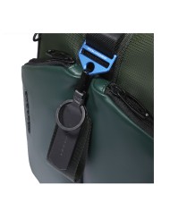PIQUADRO ZAINO UOMO BACKPACK DA VIAGGIO PQ-EARTH PORTA PC 14" TESSUTO E PELLE VEGANA VERDE CA6629S137 125
