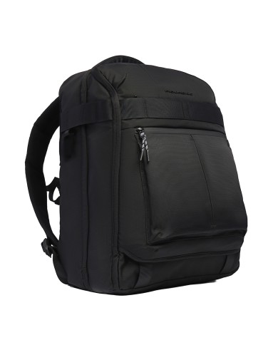 PIQUADRO ZAINO UOMO BACKPACK DA VIAGGIO ARNE PORTA PC 17,3" TESSUTO RICICLATO NERO CA6691S125 125
