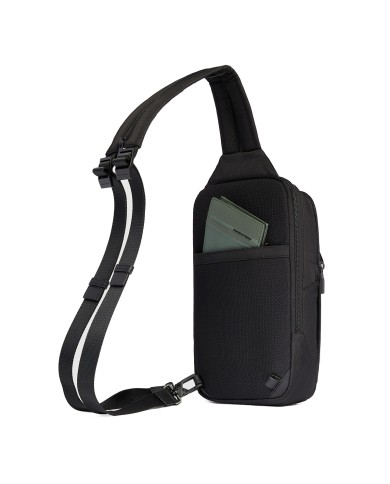 PIQUADRO MONOSPALLA UOMO ORION IN TESSUTO RICICLATO PORTA IPAD MINI NERO CA6625S136 125