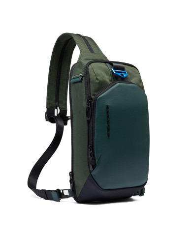 PIQUADRO MONOSPALLA UOMO PQ-EARTH PORTA IPAD MINI VERDE CA6632S137 125