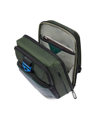 PIQUADRO MONOSPALLA UOMO PQ-EARTH PORTA IPAD MINI VERDE CA6632S137 125