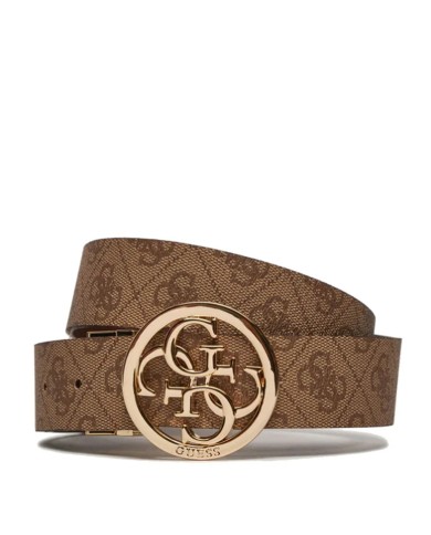 GUESS CINTURA DONNA BELT NOLANA 4G ADJREV LATTE LOGO BW9166 125