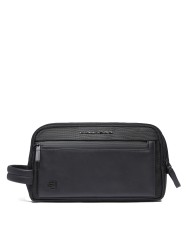 PIQUADRO BAUTY CASE UOMO IN TESSUTO RICICLATO NERO BY6021S136 125