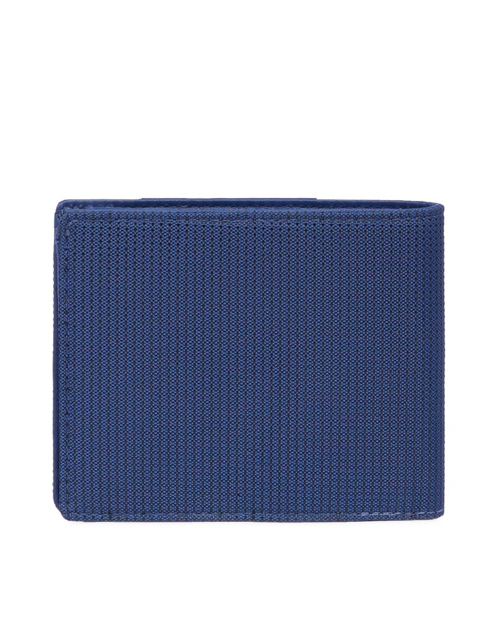 PIQUADRO PORTAFOGLIO UOMO WALLET PQ-EARTH IN TESSUTO E PELLE VEGANA CON PORTAMONETE BLU PU4188S137R 125