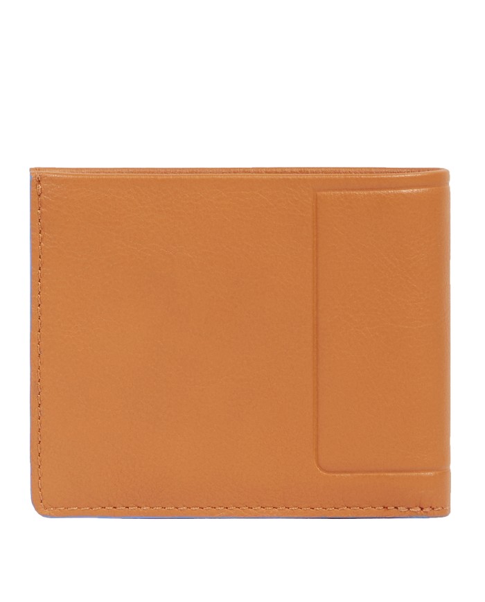 PIQUADRO PORTAFOGLIO UOMO WALLET ATLAS IN PELLE CON PORTAMONETE ARANCIO PU4188S138R 125