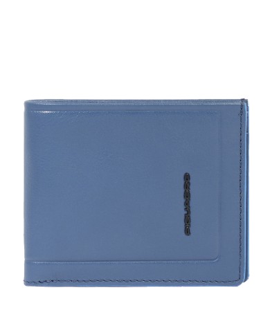 PIQUADRO PORTAFOGLIO UOMO WALLET ATLAS IN PELLE CON PORTAMONETE AVION PU4188S138R 125