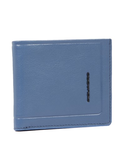 PIQUADRO PORTAFOGLIO UOMO WALLET ATLAS IN PELLE CON PORTAMONETE AVION PU4188S138R 125