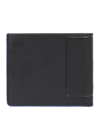 PIQUADRO PORTAFOGLIO UOMO WALLET ATLAS IN PELLE CON PORTAMONETE NERO PU4188S138R 125