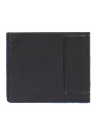 PIQUADRO PORTAFOGLIO UOMO WALLET ATLAS IN PELLE CON PORTAMONETE NERO PU4188S138R 125