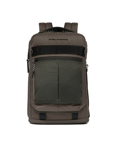 PIQUADRO ZAINO UOMO BACKPACK ARNE SPROTIVO DA BICI IN TESSUTO PORTA PC 15,6" TORTORA CA5998S125 224
