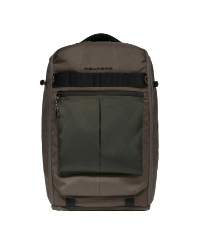 PIQUADRO ZAINO / BORSONE UOMO ARNE IN TESSUTO RICICLATO TORTORA BV5993S125 224