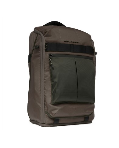 PIQUADRO ZAINO / BORSONE UOMO ARNE IN TESSUTO RICICLATO TORTORA BV5993S125 224