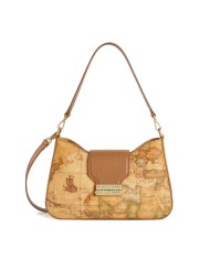 ALVIERO MARTINI SHOULDER BAG GOLD TOUCH CON TRACOLLA TABACCO 125