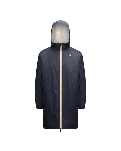 K-WAY GIACCA UOMO LE VRAI 3.0 EIFFEL ORSETTO BLUE DEPHT K3114KW CO