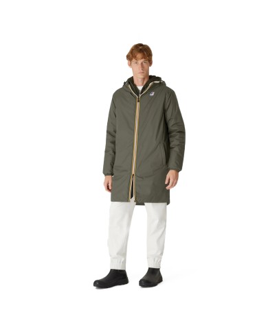K-WAY GIACCA UOMO LE VRAI 3.0 EIFFEL ORSETTO GREEN BLACKISH K3114KW CO