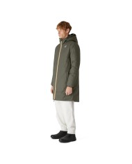 K-WAY GIACCA UOMO LE VRAI 3.0 EIFFEL ORSETTO GREEN BLACKISH K3114KW CO