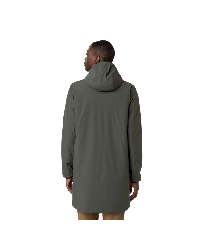 K-WAY GIACCA UOMO JACOB ST WARM REVERSIBLE BLACK GREEN DOUBLE K6128WW CO