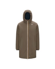 K-WAY GIACCA UOMO JACOB ST WARM REVERSIBLE BROWN BLUE DOUBLE K6128WW CO
