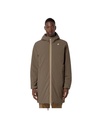 K-WAY GIACCA UOMO JACOB ST WARM REVERSIBLE BROWN BLUE DOUBLE K6128WW CO
