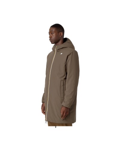 K-WAY GIACCA UOMO JACOB ST WARM REVERSIBLE BROWN BLUE DOUBLE K6128WW CO