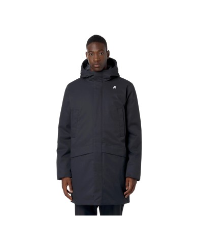 K-WAY GIACCA UOMO JARNO TWILL MARMOTTA BLUE DEPHT K8133FW CO