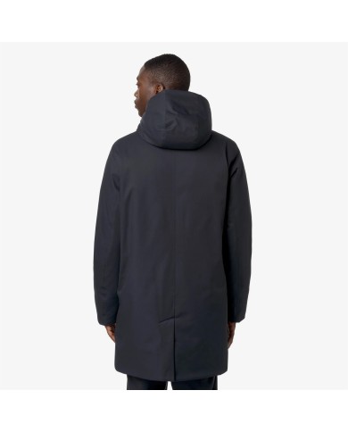 K-WAY GIACCA UOMO JARNO TWILL MARMOTTA BLUE DEPHT K8133FW CO