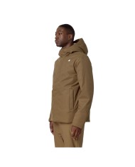 K-WAY GIACCA UOMO JARNO TWILL MARMOTTA BROWN BEIGE K8133FW CO
