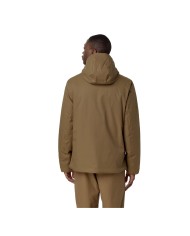 K-WAY GIACCA UOMO JARNO TWILL MARMOTTA BROWN BEIGE K8133FW CO