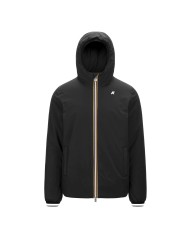 K-WAY GIACCA UOMO JACK ST WARM REVERSIBLE BLACK GREEN DOUBLE K6128VW CO