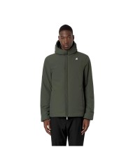 K-WAY GIACCA UOMO JACK ST WARM REVERSIBLE BLACK GREEN DOUBLE K6128VW CO