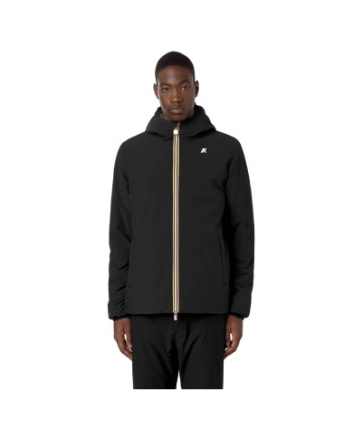 K-WAY GIACCA UOMO JACK ST WARM REVERSIBLE BLACK GREEN DOUBLE K6128VW CO
