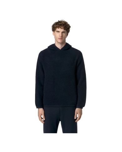 K-WAY FELPA UOMO ERNIE WOOL FLEECE BLUE DEPHT K2123QW
