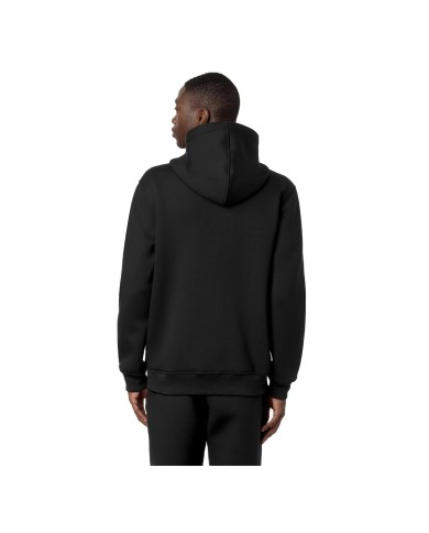K-WAY FELPA UOMO RAINER SPACER BLACK PURE K2141DW CO