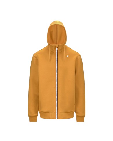 K-WAY FELPA UOMO RAINER SPACER YELLOW INCA K2141DW CO