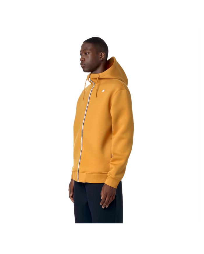 K-WAY FELPA UOMO RAINER SPACER YELLOW INCA K2141DW CO