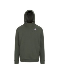 K-WAY FELPA UOMO LE VRAI DURANCE HV POLY GREEN BLACKISH K3123QW CO