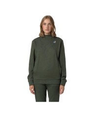 K-WAY FELPA UOMO LE VRAI DURANCE HV POLY GREEN BLACKISH K3123QW CO
