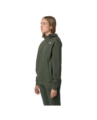 K-WAY FELPA UOMO LE VRAI DURANCE HV POLY GREEN BLACKISH K3123QW CO