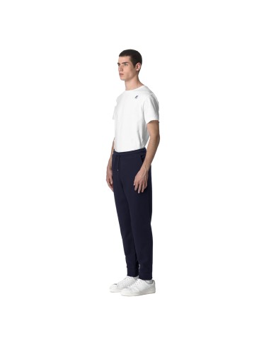 K-WAY PANTALONE UOMO LE VRAI CREUSE HV POLY BLUE DEPHT K11516W  CO