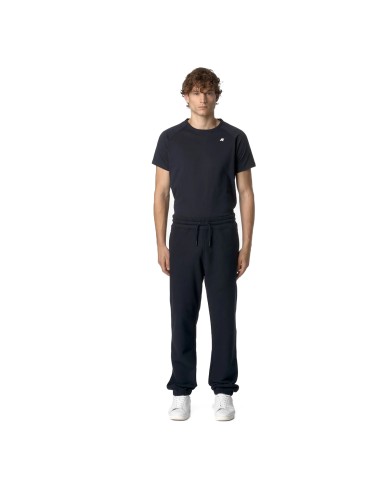 K-WAY PANTALONE UOMO MICKYEL HEAVY FLEECE BLUE DEPHT K2126LW CO