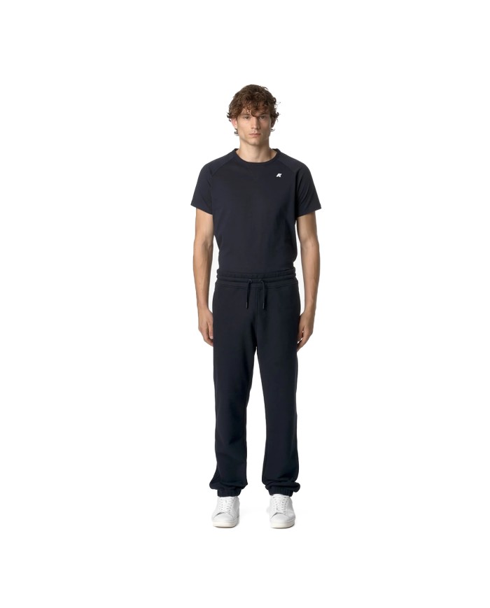 K-WAY PANTALONE UOMO MICKYEL HEAVY FLEECE BLUE DEPHT K2126LW CO