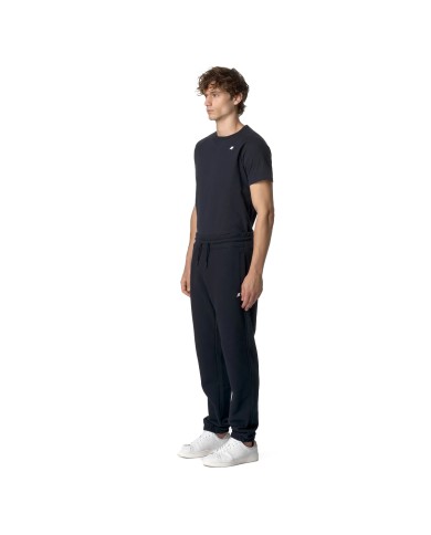K-WAY PANTALONE UOMO MICKYEL HEAVY FLEECE BLUE DEPHT K2126LW CO