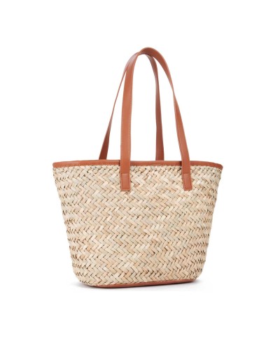 VALENTINO MARIO SHOPPING BAG SAMUELA NATURALE/CUOIO 125