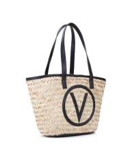 VALENTINO MARIO SHOPPING BAG SAMUELA NATURALE/NERO 125